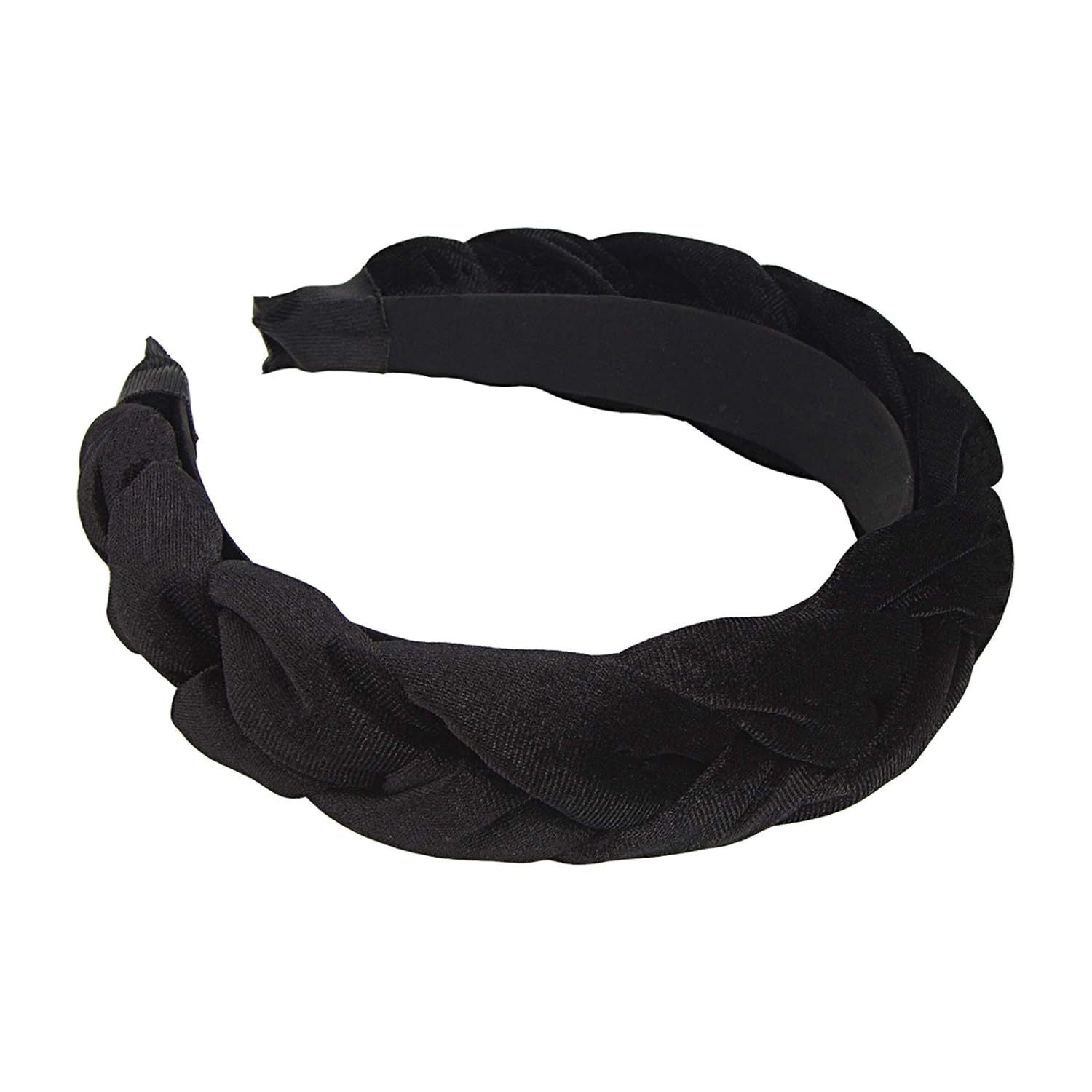 Wholesale Velvet Braided Velvet Fashion Handmade Braided Headband